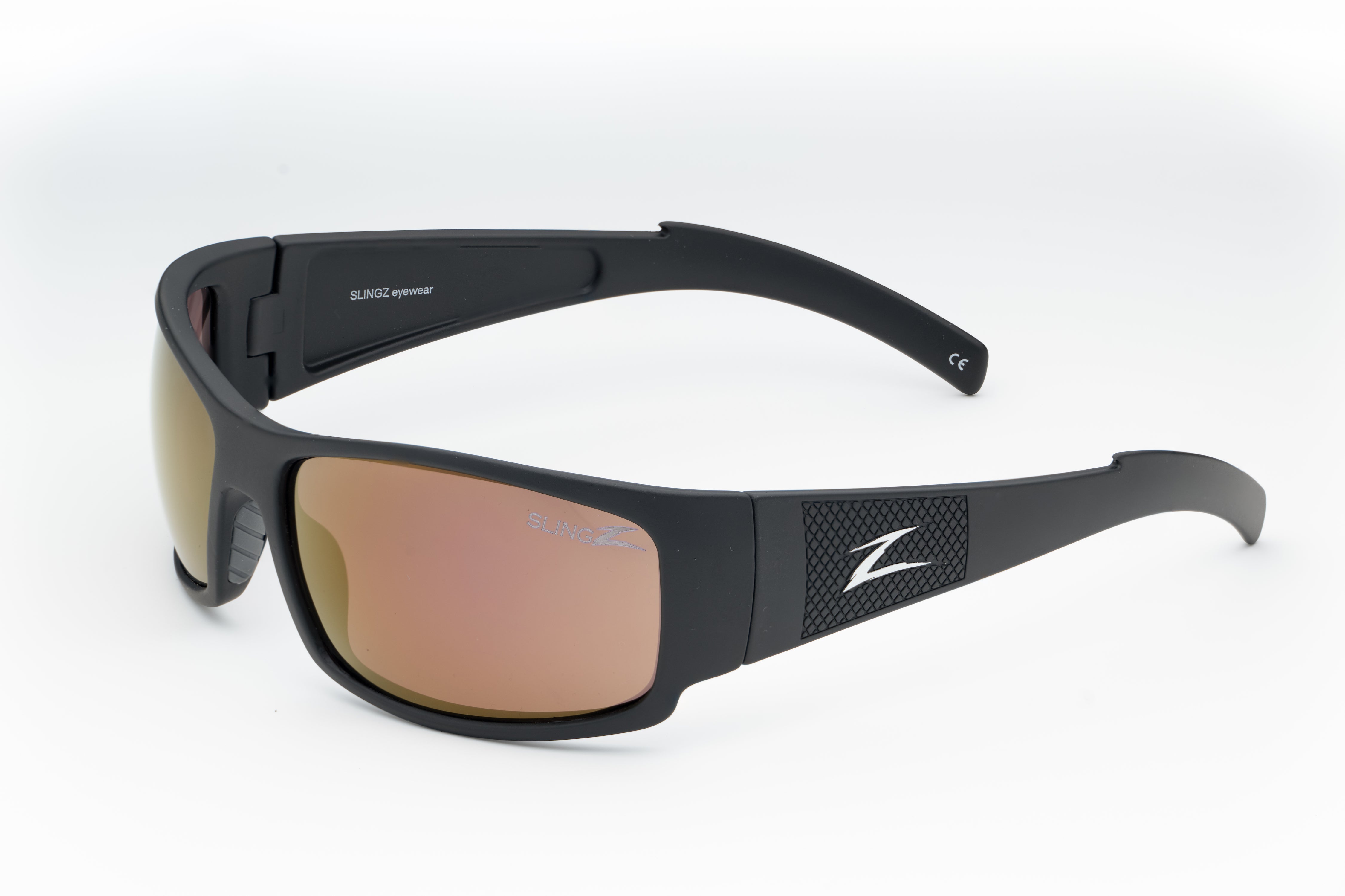 Coral Reef Z1 - Desert-Slingz Eyewear-Black Matte-Slingz Eyewear-Floating Sunglasses-Ocean Designed